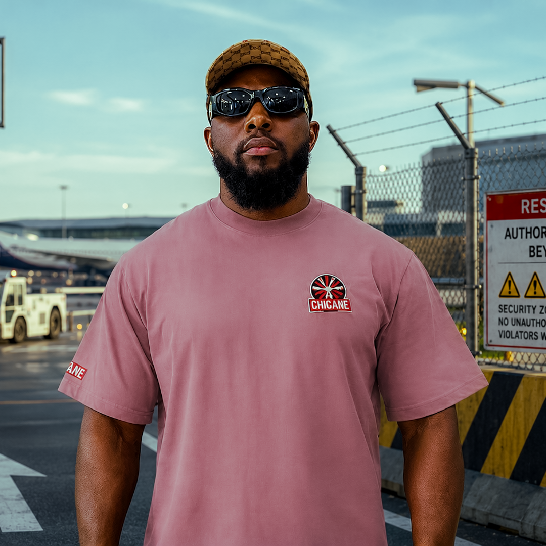 T-shirt Rose poudré/ vieux rose